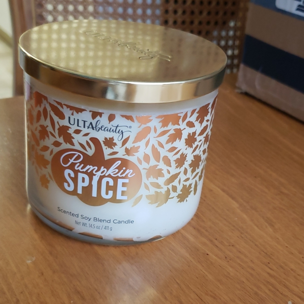 Ulta Beauty Pumpkin Spice Candle